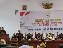 Rapat Paripurna Hari Jadi Majene Ke-478 Tahun 2023