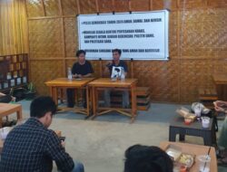 Aliansi mahasiswa Majene deklarasi Pemilu aman dan damai