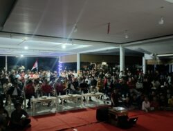Ratusan Warga Ikut Nobar Bersama Bupati Majene