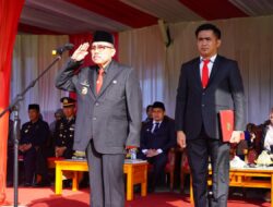 Bupati Majene Bertindak Sebagai Inspektur Upacara Di Peringan Hari Lahir Pancasila