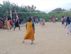 Volly Putri Daster Meriahkan HUT RI yang Ke-79