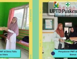 Salurkan PMT BRI, UPTD Puskesmas Sendana I sambangi Beberapa Desa